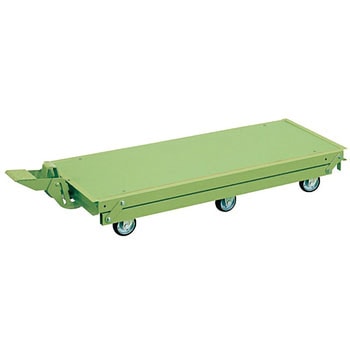 作業台用ペダル昇降台車 サカエ