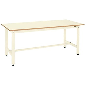 軽量作業台(KKタイプ/耐荷重350kg/ポリエステル天板/H740/固定式) サカエ