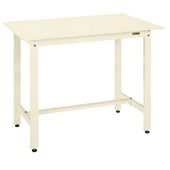 軽量作業台(KDタイプ/耐荷重350kg/スチール天板/H900/固定式) サカエ