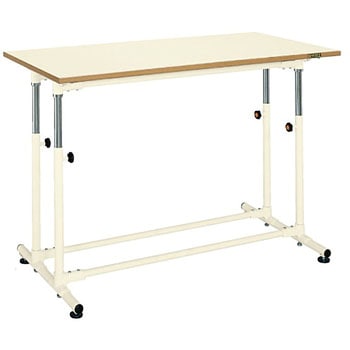 軽量セルワーク作業台(ポリエステル天板/H645～945/固定式) サカエ