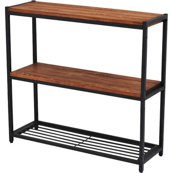 天然木製スリムラック 住まいスタイル