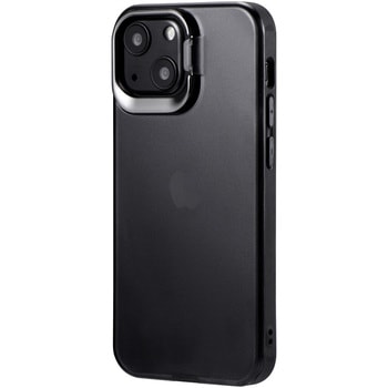 iPhone 13 mini スタンド付耐衝撃ハイブリッドケース「SHELL STAND」 カメラレンズ保護 ストラップホール付 LEPLUS