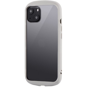 iPhone 13 耐衝撃ハイブリッドケース「Cleary」 ストラップホール付 LEPLUS