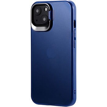 iPhone 13 スタンド付耐衝撃ハイブリッドケース「SHELL STAND」 カメラレンズ保護 ストラップホール付 LEPLUS