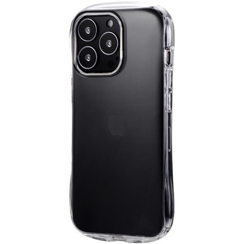 iPhone 13 Pro 耐衝撃・高グリップソフトケース「CLEAR Arch」 クリア ストラップホール付 LEPLUS
