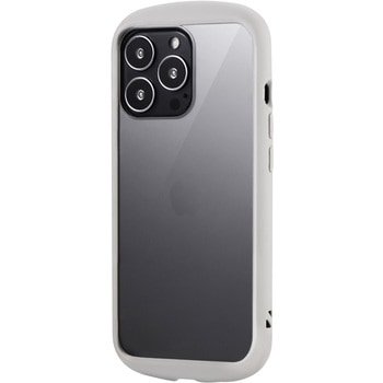 iPhone 13 Pro 耐衝撃ハイブリッドケース「Cleary」 ストラップホール付 LEPLUS