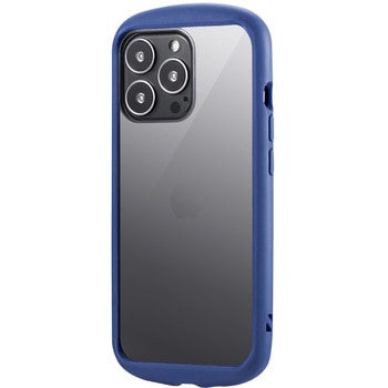 iPhone 13 Pro 耐衝撃ハイブリッドケース「Cleary」 ストラップホール付 LEPLUS