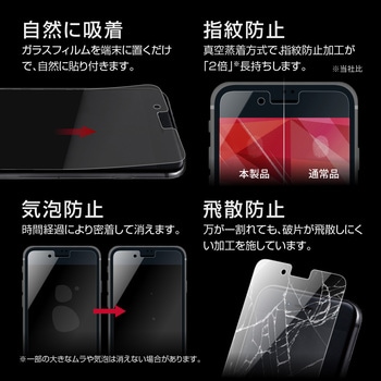 iPhone SE (第3世代) iPhone SE (第2世代) iPhone 8 iPhone 7 iPhone 6s iPhone 6ガラスフィルム「GLASS PREMIUM FILM」 スーパークリア LEPLUS