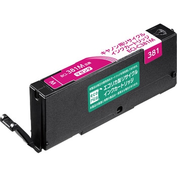 BCI-381M リサイクルインク マゼンタ 染料 エコリカ