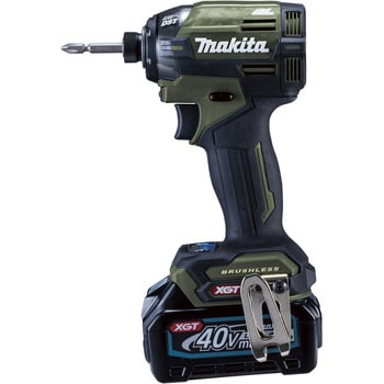 店舗良い1000円～ makita マキタ 40V 充電式 インパクトドライバ TD002GDX AP オーセンティックパープル セット品 新品未使用 本体