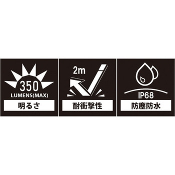電池式LED トーチライト TAKENOW