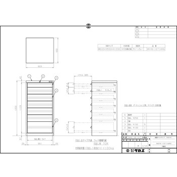 重量キャビネット SKVタイプ サカエ