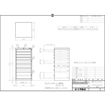 重量キャビネット SKVタイプ サカエ