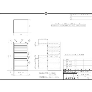 重量キャビネット SKVタイプ サカエ