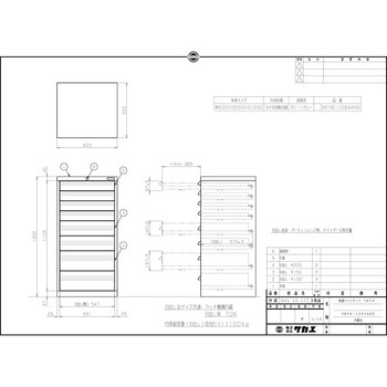 重量キャビネット SKVタイプ サカエ