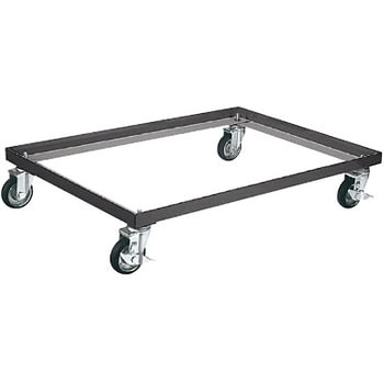 ワイドキャビネットWBタイプ用キャスターベース サカエ