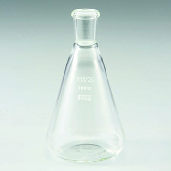 Fine透明共通摺合三角フラスコ TGK(東京硝子器械)