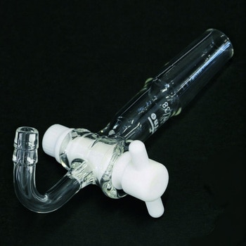 Fine透明吸引栓曲60°TF活栓 吸口Φ8 TGK(東京硝子器械)