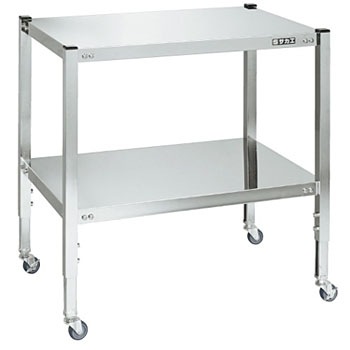 STFW-30A ステンレスフリーワゴン高さ調整タイプ 棚板フラット型仕様 サカエ 76227365