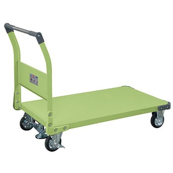 特製四輪車 フロアストッパー付 サカエ