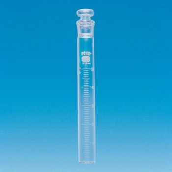 Fine透明共栓比色管 25mL 1mL目盛 栓15/25 TGK(東京硝子器械)