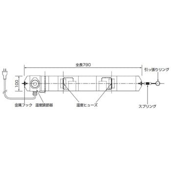 YGSN-20-1 ペール缶バンドヒーター 1個 ヤガミ 【通販サイトMonotaRO】