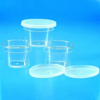標本用容器 PS製 2598 PEキャップ付 1000入 Kartell(カルテル)