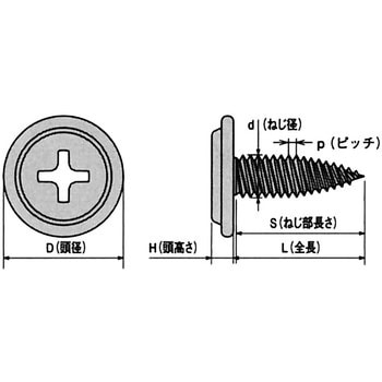 トルネードポイント フラットモドトラス(三価ユニクロ) - ヤマヒロ