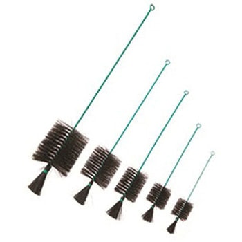 ブラシ びん用 黒毛 ビニール巻柄 TGK(東京硝子器械)