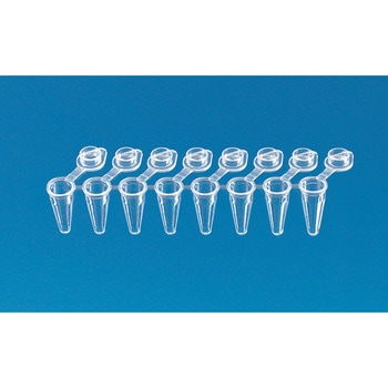 PCR8連チューブ フラットCAP0.15mL 120連入 BRAND