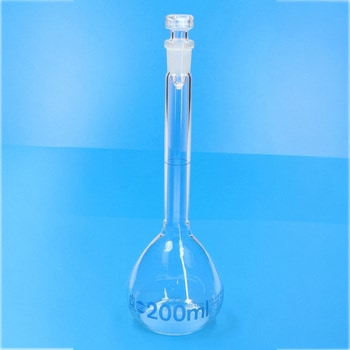メスフラスコ 透明 200mL クラスA BRAND