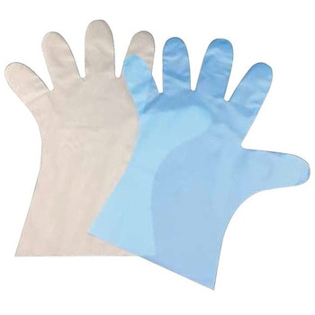 ハンドスキニー PE手袋 100枚 ホワイトマックス