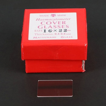 ヘモカバーグラス 25枚入 TGK(東京硝子器械)