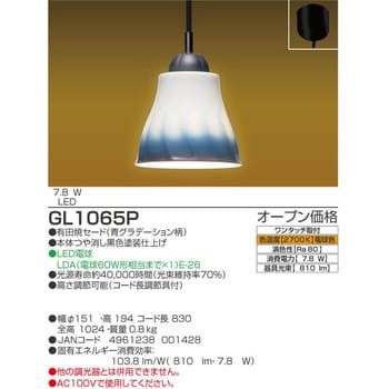 タキズミ(Takizumi） インテリア ペンダントライト LED電球×1付属 GL1065P