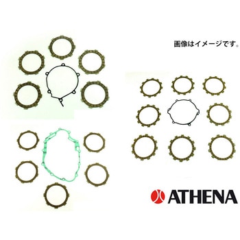 Friction Plates Kit with Clutch Cover Gasket ATHENA(アテナ)