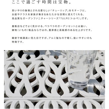 アルミ製アームチェア 「トルペ」 住まいスタイル