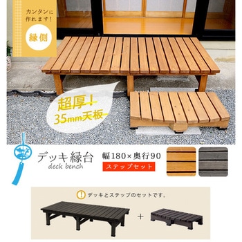 デッキ縁台 ステップセット 住まいスタイル