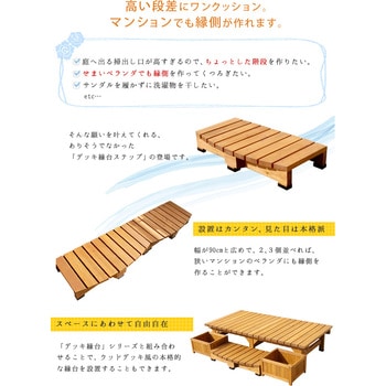 デッキ縁台ステップ90 住まいスタイル