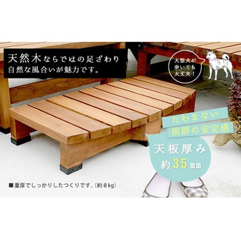 デッキ縁台ステップ90 住まいスタイル