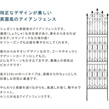 アイアンフェンス220 ハイタイプ 住まいスタイル