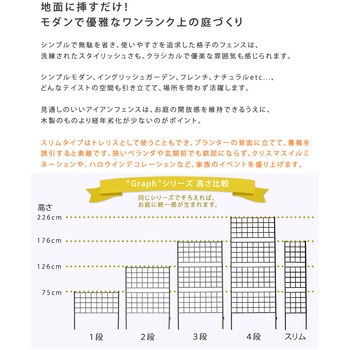 アイアンフェンス スリム「グラフ」 住まいスタイル