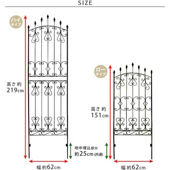 アイアンローズフェンス220 住まいスタイル