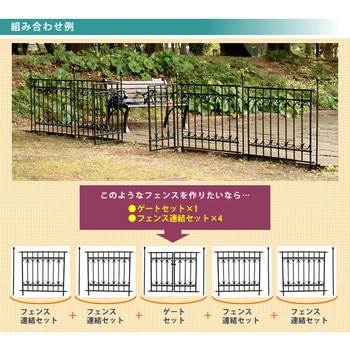 パークアベニュー フェンス連結セット 住まいスタイル