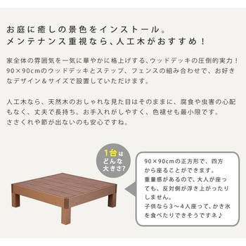 人工木ウッドデッキ ecofeel(エコフィール) 住まいスタイル