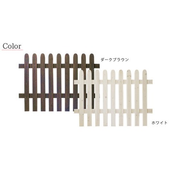 ピケットフェンス ストレート 平地8連結セット 住まいスタイル