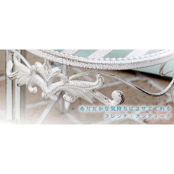 SPL-6634WHT ブランティーク ホワイトアイアンフラワースタンド