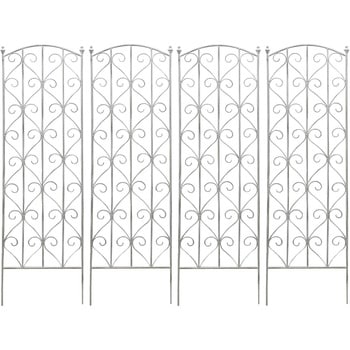 SPL-8923-4-WHT ブランティーク ホワイトアイアントレリスH147 住まいスタイル 1セット(4枚) SPL-8923-4-WHT  【通販モノタロウ】
