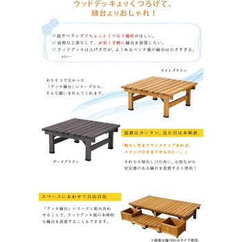 デッキ縁台 住まいスタイル