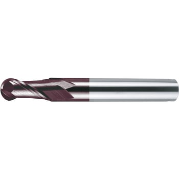 超硬ボールエンドミル 2枚刃  TiAlNコーティング LV ENDMILL