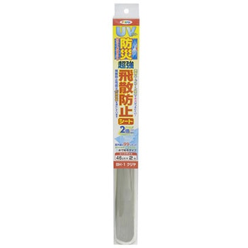 UV防災飛散防止シート クリヤ アサヒペン